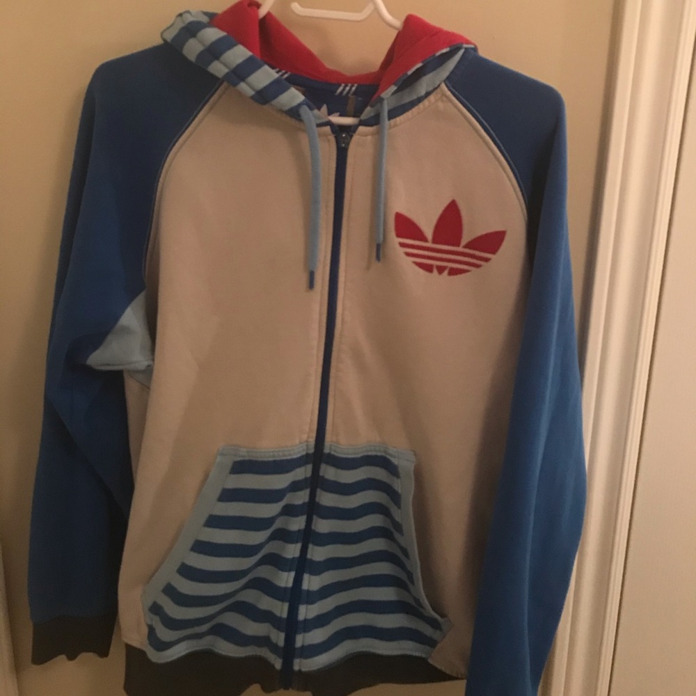 Adidas originals zip up hoodie